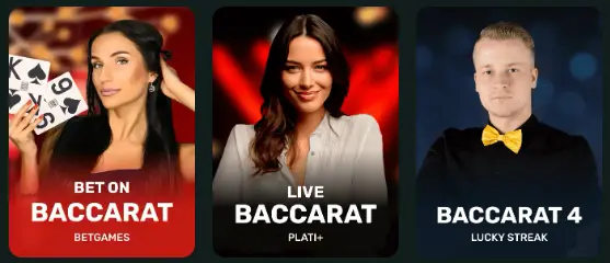 betnjet baccarat games