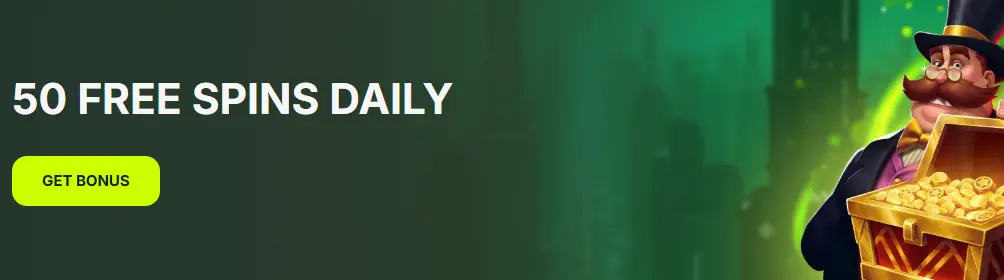 50 Free Spins BetNjet Bonus