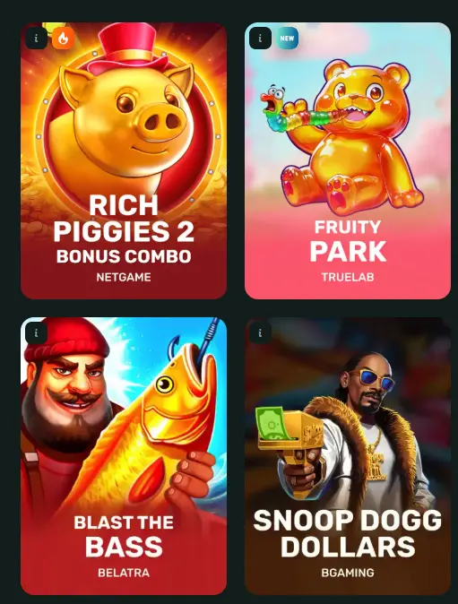 BetNjet Casino Slots