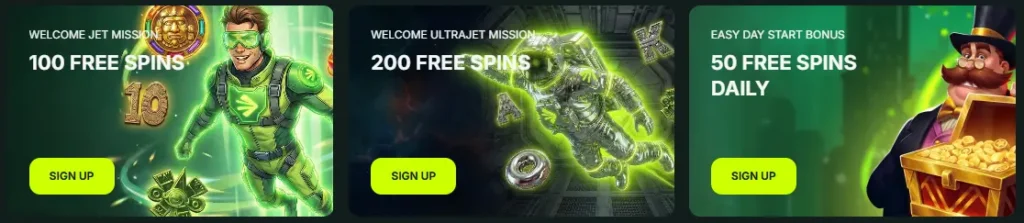 betnjet jackpot games