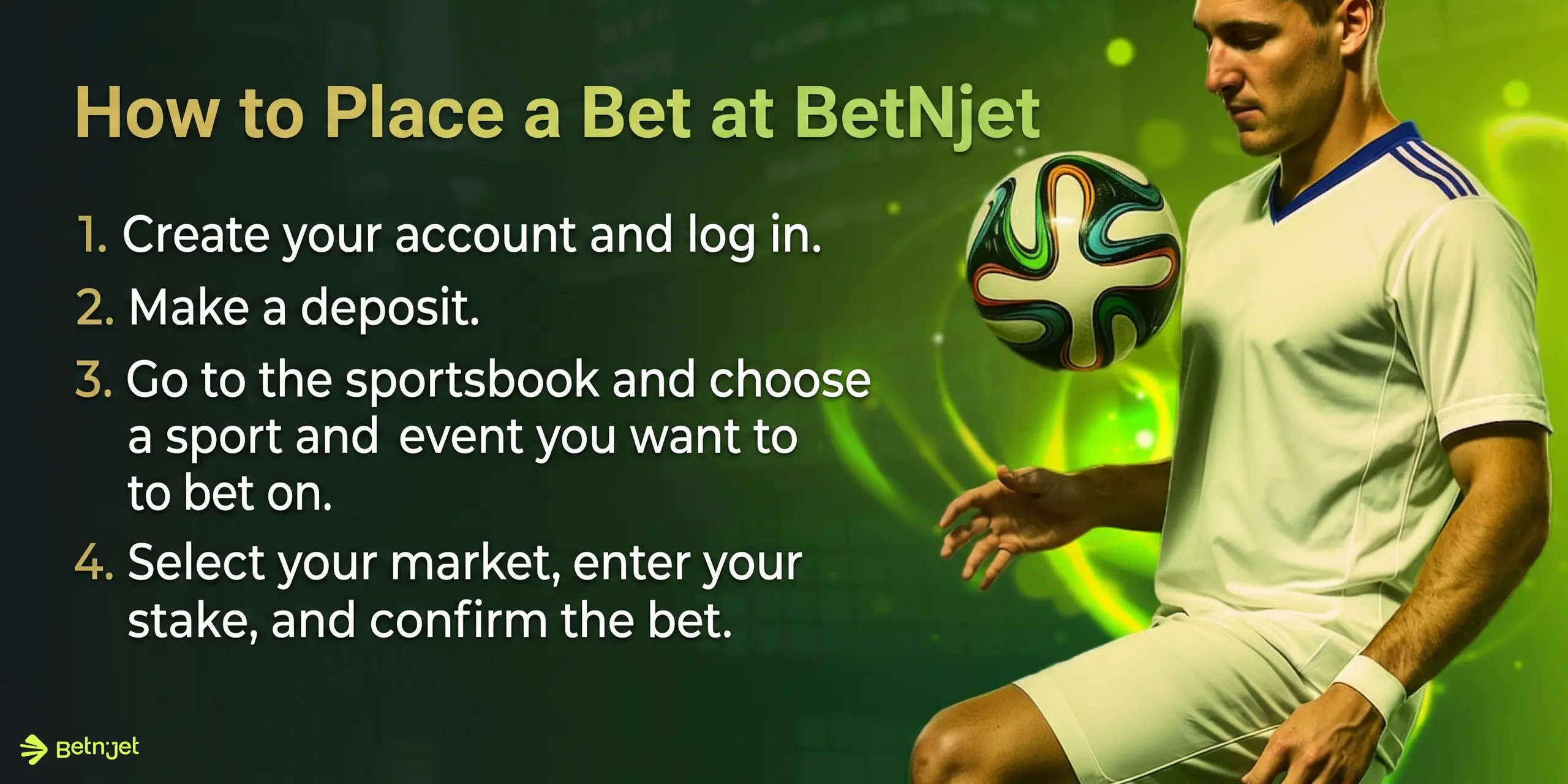 How to Place BetNjet Bet