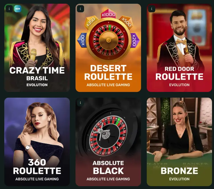 BetNjet Live Casino